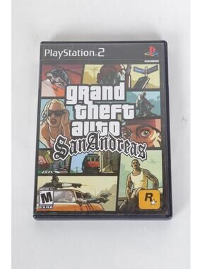04' Rockstar Playstation 2 Grand Theft Auto San Andreas